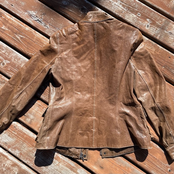 Danier Leather Jacket - Brown - Picture 5 of 5